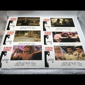 VNTG MVIE LOBBY CRDSET ORIGINAL AL PACINO SCARFACE
